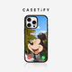 CASETIFY Mickey & Friends x CASETiFY 聯(lián)名 米奇來電 適用于iPhone16/15 Plus/Pro/Max手機殼 磨砂黑 iPhone 15 Pro