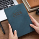 朗捷（longe）【26新版】日程本2026年計劃本便攜效率手冊馬年日歷記事本商務(wù)加厚工作日志筆記本子定制logo 藍色（26全年新款）