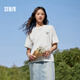 森馬[涼感T]觀園吉聯(lián)名短袖T恤女抗菌寬松熊貓夏裝潮109324100013