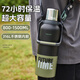 私家良品保溫杯超大容量1000ml男士316L不銹鋼外出便攜式戶外泡茶水杯壺子