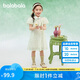巴拉巴拉女童連衣裙兒童裙子2025夏立領(lǐng)國風(fēng)連衣裙新中式208225111035