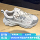 斐樂(lè )（FILA）2025春款男女蕨草鞋2代運動(dòng)老爹鞋F12M511101 F12W511101 F12W511101FCF 36