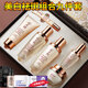 一枝春30-40-50歲中年媽媽女士護膚品套裝抗皺緊致禮盒淡化細紋補水保濕 潤膚六件套保濕配美白祛斑霜