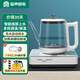 容聲全自動(dòng)上水電熱水壺高硼硅玻璃茶臺燒水壺保溫一體電茶壺茶具自動(dòng)恒溫電熱水壺泡茶壺熱水壺電茶爐 0.8L 恒溫保溫款|316L不銹鋼底盤(pán)