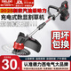 德力西大功率電動割草機(jī)手持充電式打草機(jī)小型家用農(nóng)用開荒鋰電除草神器 晉階版【5節(jié)2.0Ah】2電1充 【中國500強(qiáng)企業(yè)】全新官方正品