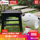 善匠良品 紅木家具紫光檀（學(xué)名：東非黑黃檀）小方凳 富貴凳 矮凳換鞋凳 小方凳