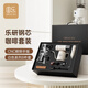 圓樂(lè )（circle joy）鋼芯手搖磨豆機手磨咖啡豆研磨機便攜咖啡機咖啡壺咖啡手沖壺套裝