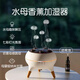 MAKYTWOW拾音水母加濕器小型七彩香薰機靜音遙控空氣加濕器聲控拾音臥室高顏值擺件家用室內空調節日禮物 拾音水母香薰加濕器*精油*1