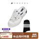 XVESSEL天鵝之夢系列半拖百搭潮流穆勒鞋網(wǎng)紅同款舒適帆布鞋 白銀S23X14S-夢 38