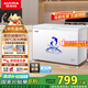 澳柯瑪（AUCMA）307升減霜冰柜家用大容量冷藏柜冷凍柜 臥式冷柜冰箱雪糕柜一級能效 BC/BD-307HNE 國家補貼20%