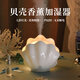 極地物種空氣加濕器氛圍燈臥室香薰機(jī)迷你小型桌面充電便攜式母嬰生日禮物送女生 珍珠白+精美禮袋+精美禮盒