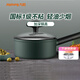 九陽(yáng)（Joyoung）麥飯石色不粘奶鍋小煮鍋寶寶輔食鍋泡面鍋16cm燃?xì)怆姶艩t通用1663