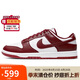 耐克NIKE男復(fù)古休閑板鞋 DUNK新年紅緩震運動鞋 DD1391-601紅白42.5