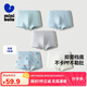 迷你巴拉【5條裝】男童寶寶抑菌內(nèi)褲柔軟不夾pp四角褲衩短褲2025新品