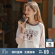 森馬（Semir）迪士尼米奇家族合作系列長袖T恤女2025oversize春裝109125101012