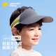 檸檬寶寶兒童防曬帽男女童運動(dòng)空頂帽太陽(yáng)帽寶寶小孩遮陽(yáng)帽
