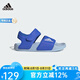 阿迪達斯 （adidas）Adidas夏男女童魔術貼沙灘露趾涼鞋GW0344 IH3632 35 碼3/適合腳長215mm