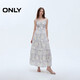 ONLY 2025夏季度假印花輕薄吊帶仙女長(cháng)裙連衣裙女|125207049