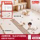 巧樂熊爬爬墊嬰幼兒童寶寶爬行墊雙面XPE客廳加厚防摔整張地墊150*180