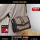 Chiecu Kscbn CK輕奢包包女包單肩包斜挎包女士新款復(fù)古小方包情人節(jié)生日禮物 咖啡色【精美禮盒裝】