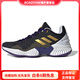 阿迪達斯 （adidas）ProBounce2018圓頭系帶低幫籃球鞋男女同款黑金色 黑金色 44 (2/3)