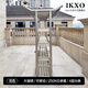 IKXO室外大型別墅移動(dòng)落地晾衣架陽(yáng)臺涼被子家用庭院曬衣架 【四層】1.6米香檳灰+40個(gè)防風(fēng)孔