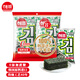 海牌菁品韓國進(jìn)口經(jīng)典原味海苔2g*6包兒童休閑香脆紫菜非油炸即食零食