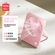 名創(chuàng)優(yōu)品（MINISO）馬卡龍色系折疊式支架風(fēng)扇桌面小風(fēng)扇 粉色