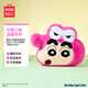 名創(chuàng  )優(yōu)品（MINISO）蠟筆小新超變裝冒險系列16號頭型靠枕鱷魚(yú)山先生毛絨抱枕睡覺(jué)玩偶