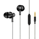 原道弦雪入耳式HiFi耳塞高性能單動(dòng)圈單元睡眠游戲K歌電腦手機音樂(lè )DSP有線(xiàn)耳機typec/3.5mm 弦雪-耀夜黑3.5mm-帶麥