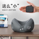 日本充氣u型枕攜式可收納脖子靠枕飛機高鐵旅行睡覺(jué)U形枕護頸枕頭 太空灰 U型枕+收納盒