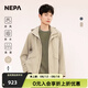NEPA耐葩戶外25春夏新品男士夾克防風(fēng)透濕夾克外套7L10561 SAFARI米色D21 L 180/96A（105）