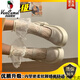 西域駱駝白色粗跟高跟小皮鞋女單鞋2025春秋新款厚底增高法式瑪麗珍女鞋子 米白色【優(yōu)質(zhì)升級(jí)版】-駱駝官方 39