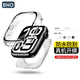 BHO【熱銷10萬+】適用蘋果手表保護(hù)殼apple watch s10保護(hù)殼膜一體套iwatch s9/8/7/ultra2鋼化膜防摔 防水款·殼膜一體【透明色】 iwatch 10【42mm表盤】