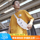 Jordan男女喬丹 金屬飛人Logo 斜挎包胸包腰包HA5507-101白 均碼