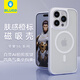 藍猩先生【AI拍照按鍵】適用蘋(píng)果17Promax手機殼iPhone16Promax保護殼新款膚感橙標抗臟污漬磁吸保護套 iPhone16Promax【白色】