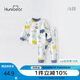 歡喜小熊6個(gè)月-3歲男寶寶秋季內(nèi)衣套裝嬰兒春秋全棉A類分體女寶秋衣秋褲套