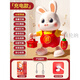佩倫納練抬頭玩具嬰兒電動(dòng)小福兔子?jì)雰和婢邥?huì)跳舞兒童抬頭新生月齡 【充電版】正版小福兔【48首歌+ 20厘米-29厘米