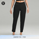 lululemon丨Luxtreme? 女士修身款松緊腰中腰長(zhǎng)褲 LW5GSVA 黑色 M