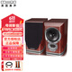 mission V300 美聲音箱HiFi音箱書(shū)架箱無(wú)源音箱家用HiFi音響無(wú)源音響木質(zhì)音箱 花梨木顏色 HiFi專(zhuān)區