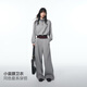 太平鳥(niǎo)【商場(chǎng)同款】 25秋季新款小蠻腰收腰衛衣長(cháng)褲組合A3GBF3353 鍛鐵灰（衛衣） M 160