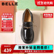 百麗樂(lè )福鞋女2025新款通勤單鞋JD007CM5 黑色-亮面 36