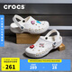crocs卡駱馳貝雅洞洞鞋沙灘鞋|10126 白色-100 36/37(220mm) 