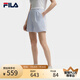 FILA 楊冪同款|斐樂官方女裝針織短褲2025夏新款時(shí)尚寬松小方格三分褲 冰心藍(lán)-LB L 170/70A/L