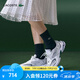 LACOSTE【王一博同款】法國鱷魚女鞋25春夏透氣拼色運動休閑鞋|49SFA0025 1R5/白色/深綠色 36 3.5
