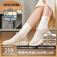 斯凱奇（Skechers）閃穿鞋女鞋夏季舒適透氣一腳蹬健步鞋外穿戶外休閑運(yùn)動(dòng)鞋117634