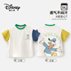 迪士尼兒童短袖T恤女童衣服夏季薄款米奇艾莎瘋狂動(dòng)物城上衣男寶寶童裝 唐老鴨綠 100