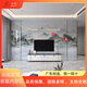 2025新款廣東巖板佛山優(yōu)等品大板800x2600定制電視沙發(fā)現(xiàn)代背景墻 海納百川 800*2600*9mm/片
