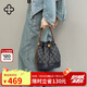 CASSILE卡思樂女包水桶包女通勤復古老花大容量輕奢手提斜挎包生日禮物