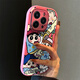 優(yōu)米帕呆萌小新適用蘋果16手機(jī)殼iphone14promax胖妞15/13防摔12/11xs 玫紅-呆萌小新 蘋果12